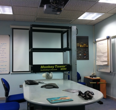 Monkey Tower Mini in office